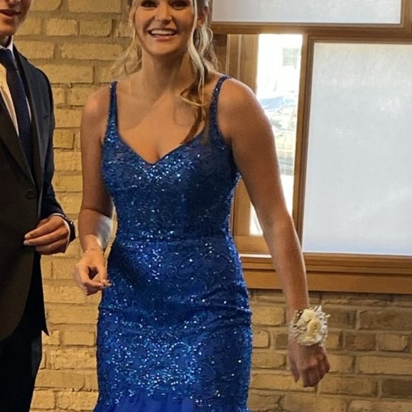 Mori Lee Prom Size 6 Like New - Picture 2 of 14